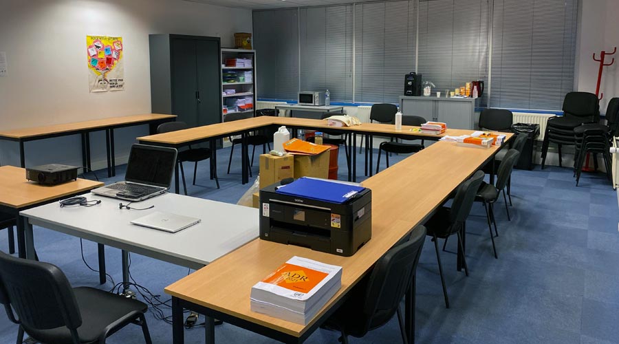 BVT Roissy training room