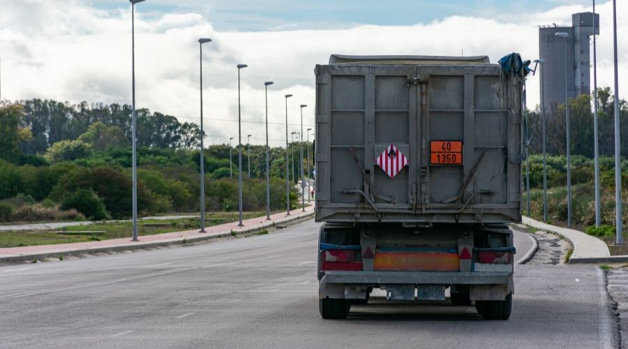 Dangerous goods truck