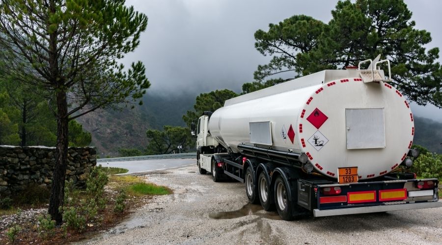 Tanker truck