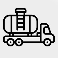 Tanker truck pictogramm