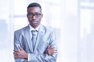 African businessman 