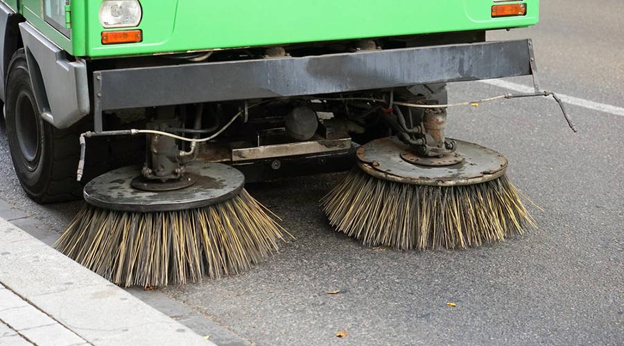 street cleaning machine