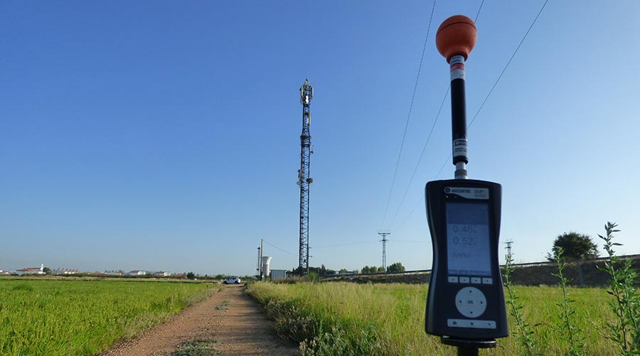 medicion torre de radio