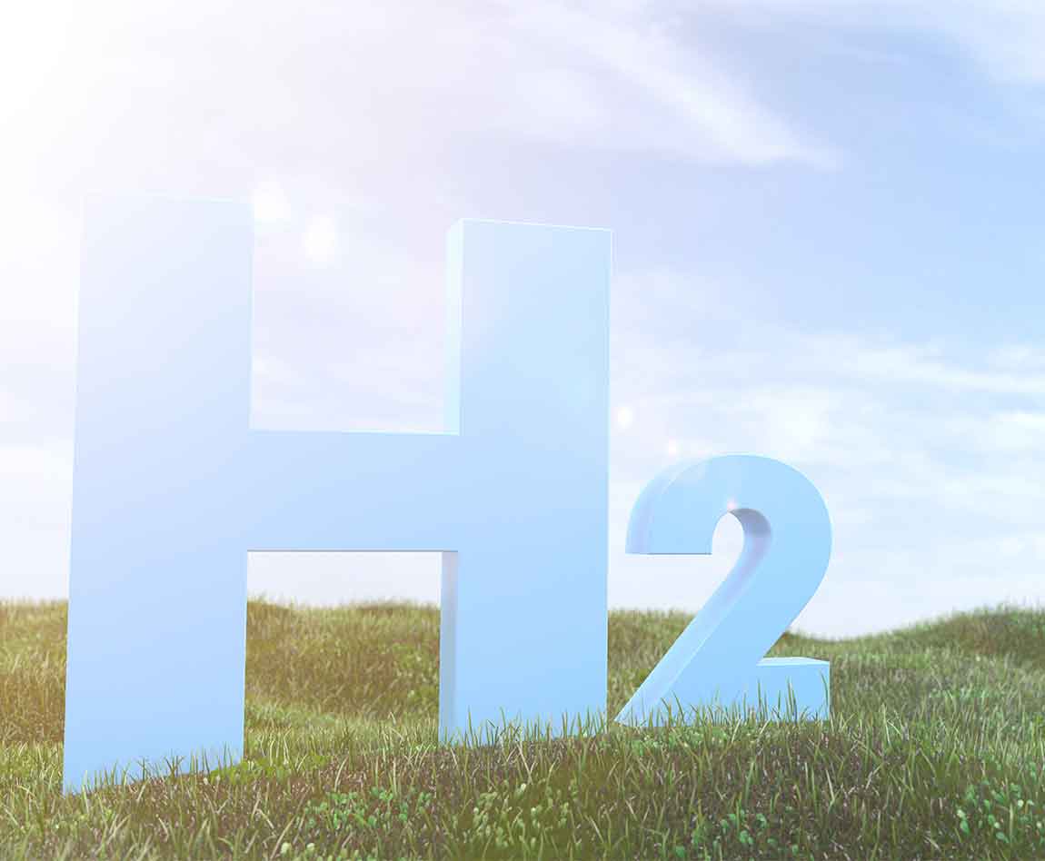 Représentation de la lettre H et du chiffre 2