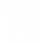 Pictogramme blanc d'une poubelle