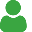 pictogramme vert d'une personne