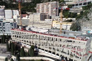 Construction of the Grace Hospital of Monaco
