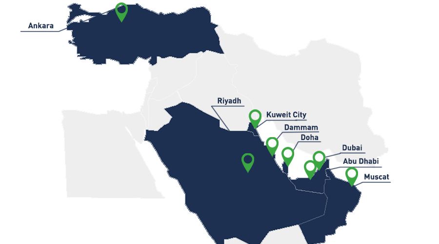 Middle East Map