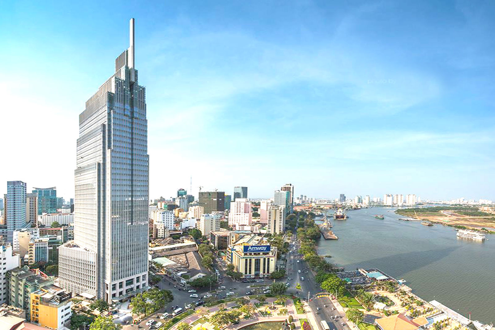 Vietcom Bank Tower in Ho Chi Minh