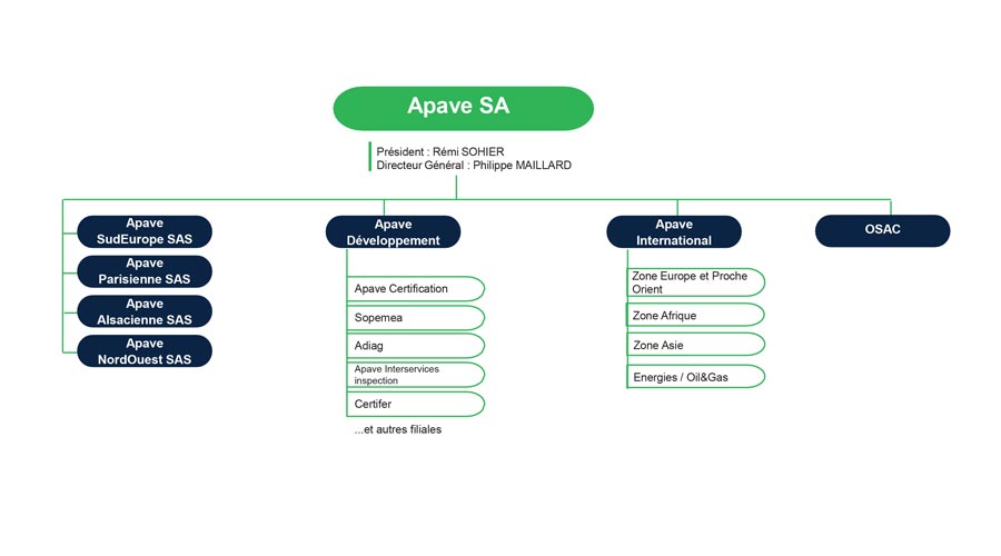 organigramme Groupe Apave